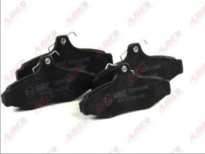 Комплект тормозных колодок, дисковый тормоз ABE C20002ABE