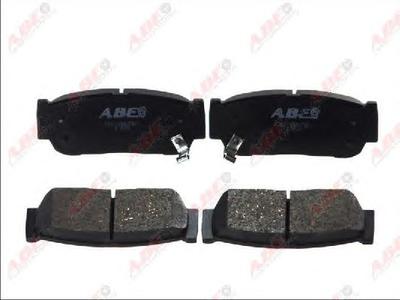 Комплект тормозных колодок, дисковый тормоз ABE C20010ABE