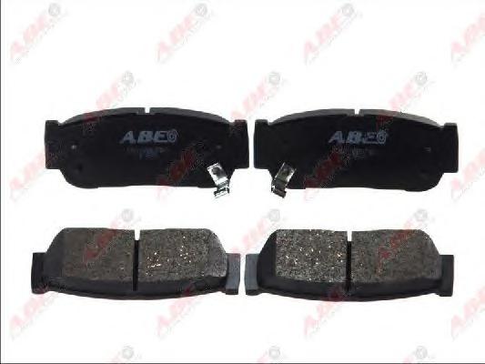 Комплект тормозных колодок, дисковый тормоз ABE