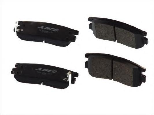 Комплект тормозных колодок, дисковый тормоз ABE