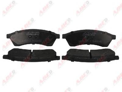 Комплект тормозных колодок, дисковый тормоз ABE C20013ABE