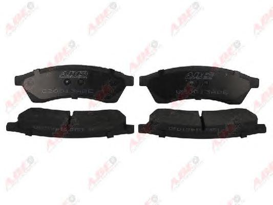 Комплект тормозных колодок, дисковый тормоз ABE