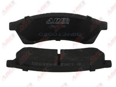 Комплект тормозных колодок, дисковый тормоз ABE