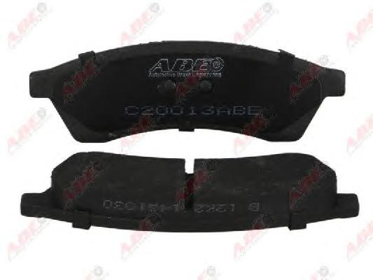 Комплект тормозных колодок, дисковый тормоз ABE