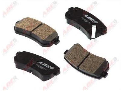 Комплект тормозных колодок, дисковый тормоз ABE C20308ABE
