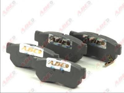Комплект тормозных колодок, дисковый тормоз ABE C20510ABE