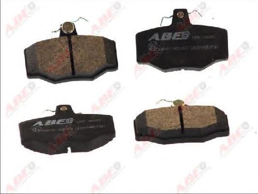 Комплект тормозных колодок, дисковый тормоз ABE