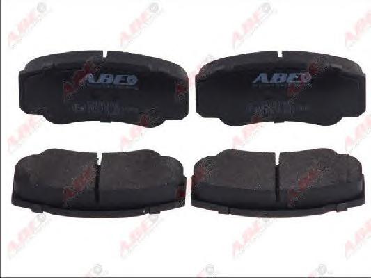 Комплект тормозных колодок, дисковый тормоз ABE
