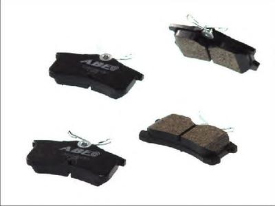 Комплект тормозных колодок, дисковый тормоз ABE C22021ABE