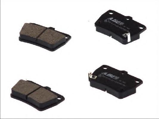 Комплект тормозных колодок, дисковый тормоз ABE