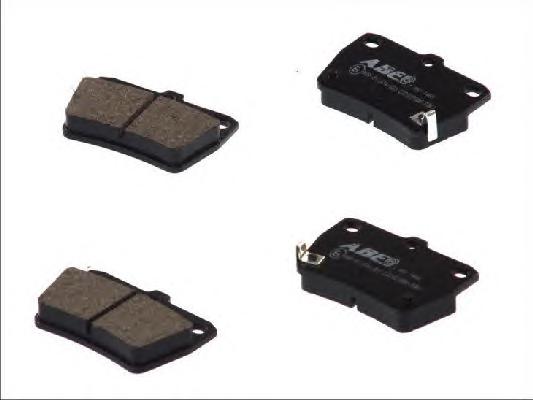 Комплект тормозных колодок, дисковый тормоз ABE