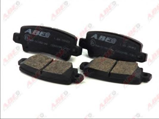 Комплект тормозных колодок, дисковый тормоз ABE