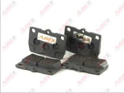 Комплект тормозных колодок, дисковый тормоз ABE