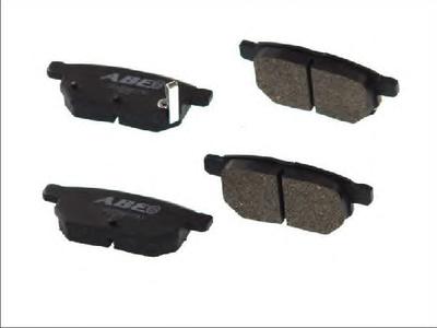 Комплект тормозных колодок, дисковый тормоз ABE C22035ABE