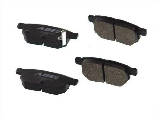 Комплект тормозных колодок, дисковый тормоз ABE