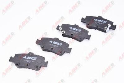 Комплект тормозных колодок, дисковый тормоз ABE C22036ABE