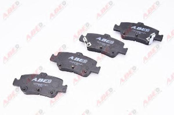 Комплект тормозных колодок, дисковый тормоз ABE
