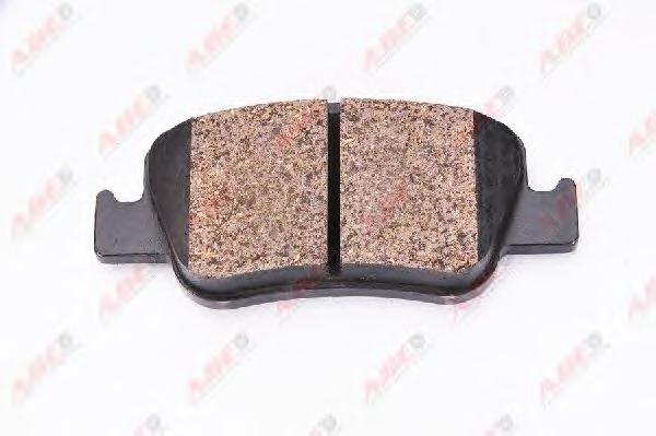 Комплект тормозных колодок, дисковый тормоз ABE