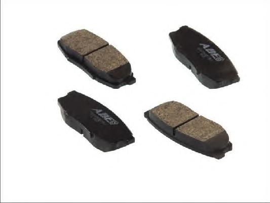 Комплект тормозных колодок, дисковый тормоз ABE