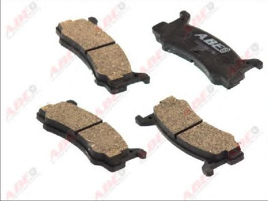 Комплект тормозных колодок, дисковый тормоз ABE