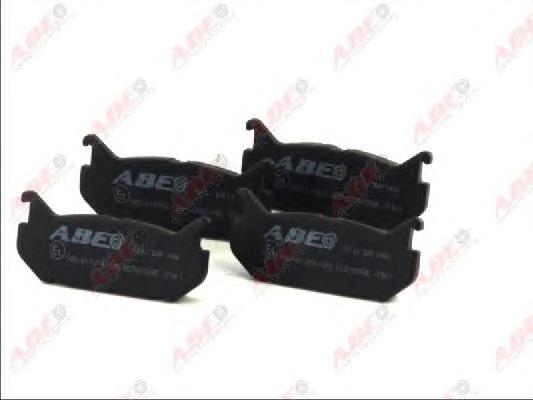 Комплект тормозных колодок, дисковый тормоз ABE