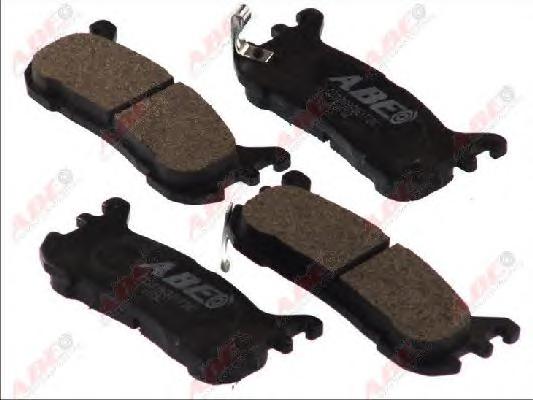 Комплект тормозных колодок, дисковый тормоз ABE