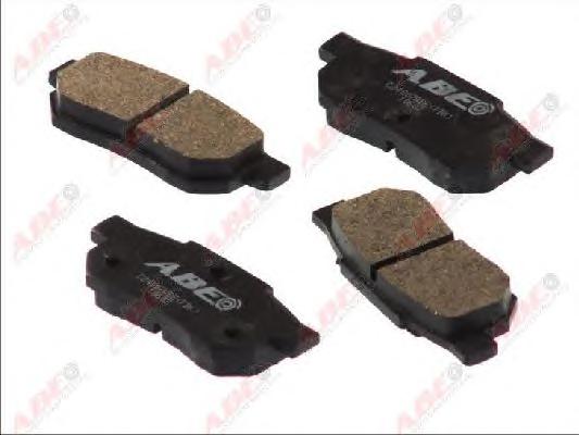 Комплект тормозных колодок, дисковый тормоз ABE