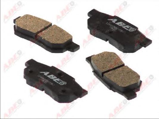 Комплект тормозных колодок, дисковый тормоз ABE