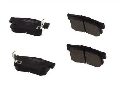 Комплект тормозных колодок, дисковый тормоз ABE C24009ABE