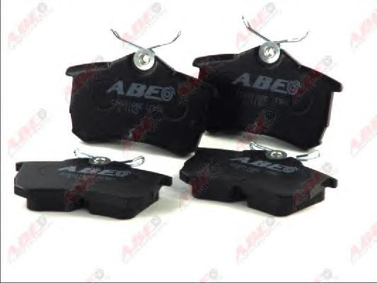 Комплект тормозных колодок, дисковый тормоз ABE
