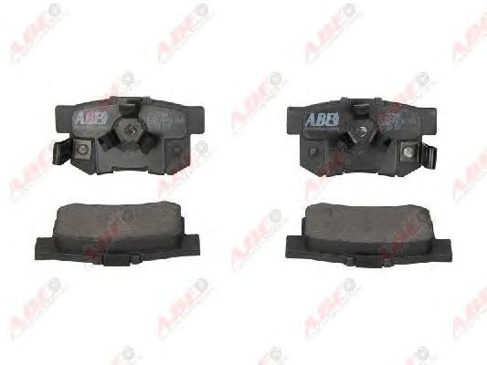 Комплект тормозных колодок, дисковый тормоз ABE