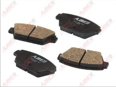 Комплект тормозных колодок, дисковый тормоз ABE C25000ABE