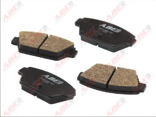 Комплект тормозных колодок, дисковый тормоз ABE