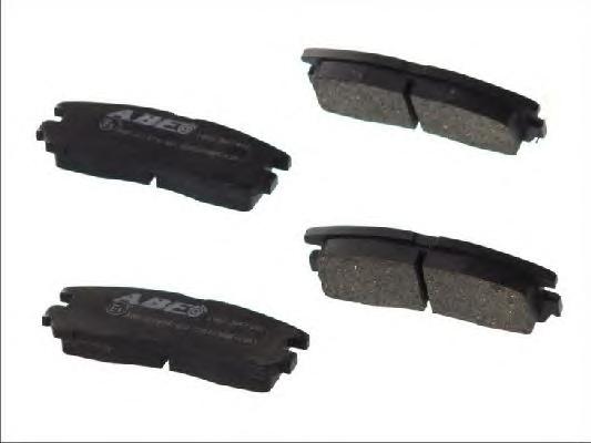 Комплект тормозных колодок, дисковый тормоз ABE