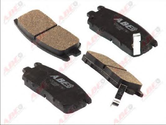 Комплект тормозных колодок, дисковый тормоз ABE