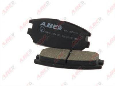 Комплект тормозных колодок, дисковый тормоз ABE