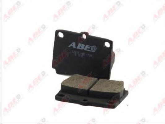 Комплект тормозных колодок, дисковый тормоз ABE