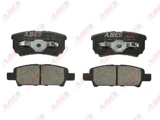 Комплект тормозных колодок, дисковый тормоз ABE