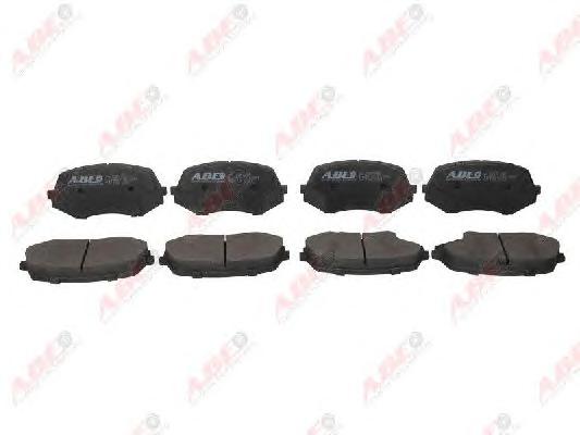 Комплект тормозных колодок, дисковый тормоз ABE