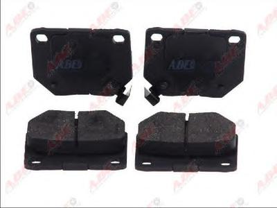 Комплект тормозных колодок, дисковый тормоз ABE C27006ABE