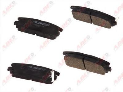 Комплект тормозных колодок, дисковый тормоз ABE C29001ABE