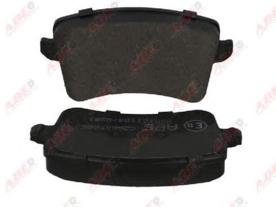 Комплект тормозных колодок, дисковый тормоз ABE