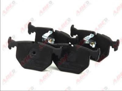 Комплект тормозных колодок, дисковый тормоз ABE C2B005ABE