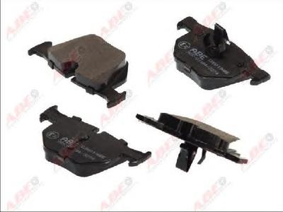 Комплект тормозных колодок, дисковый тормоз ABE C2B019ABE