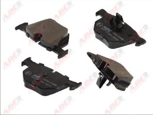 Комплект тормозных колодок, дисковый тормоз ABE
