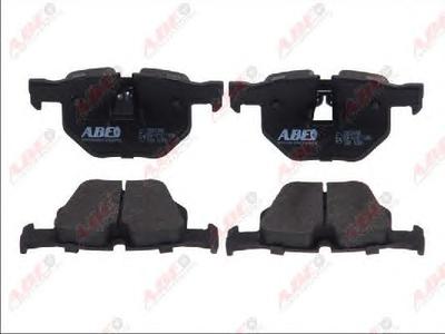 Комплект тормозных колодок, дисковый тормоз ABE C2B020ABE