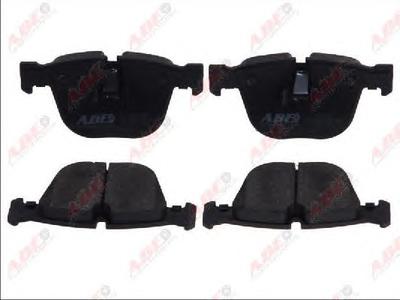 Комплект тормозных колодок, дисковый тормоз ABE C2B021ABE
