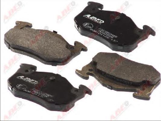 Комплект тормозных колодок, дисковый тормоз ABE