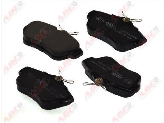 Комплект тормозных колодок, дисковый тормоз ABE