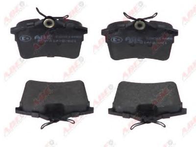 Комплект тормозных колодок, дисковый тормоз ABE C2C014ABE